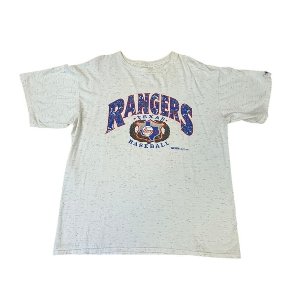 Vintage 1993 Texas Rangers Baseball T-Shirt XXL MLB Tee